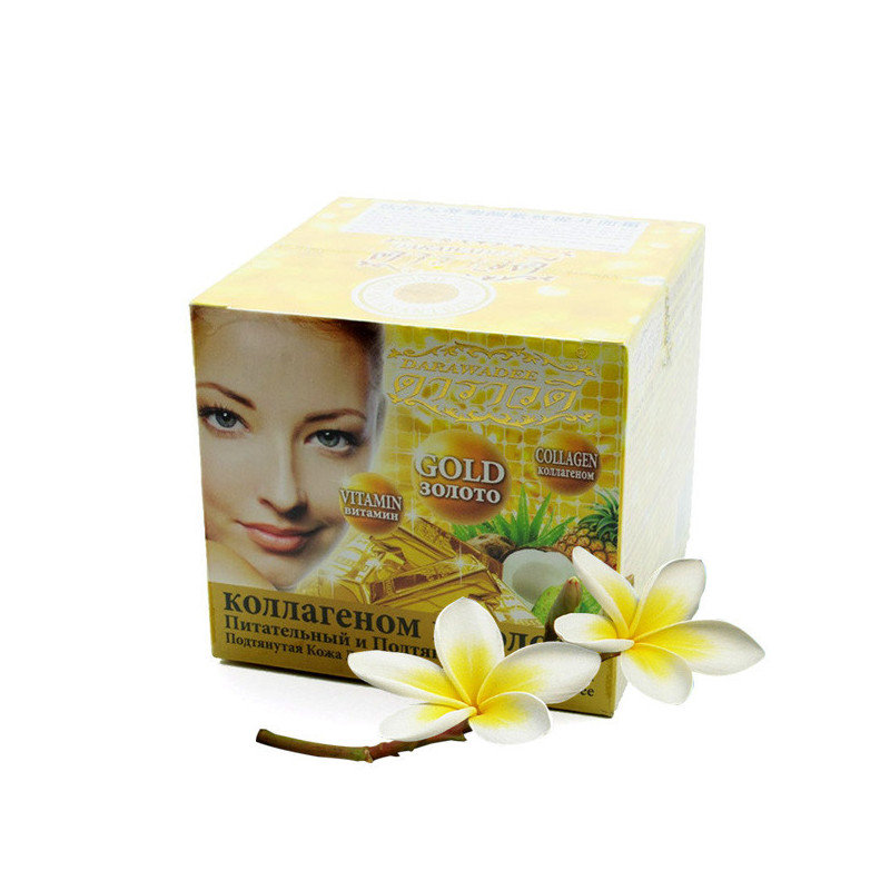 Nourishing and firming face cream with collagen and biogold, 100 g