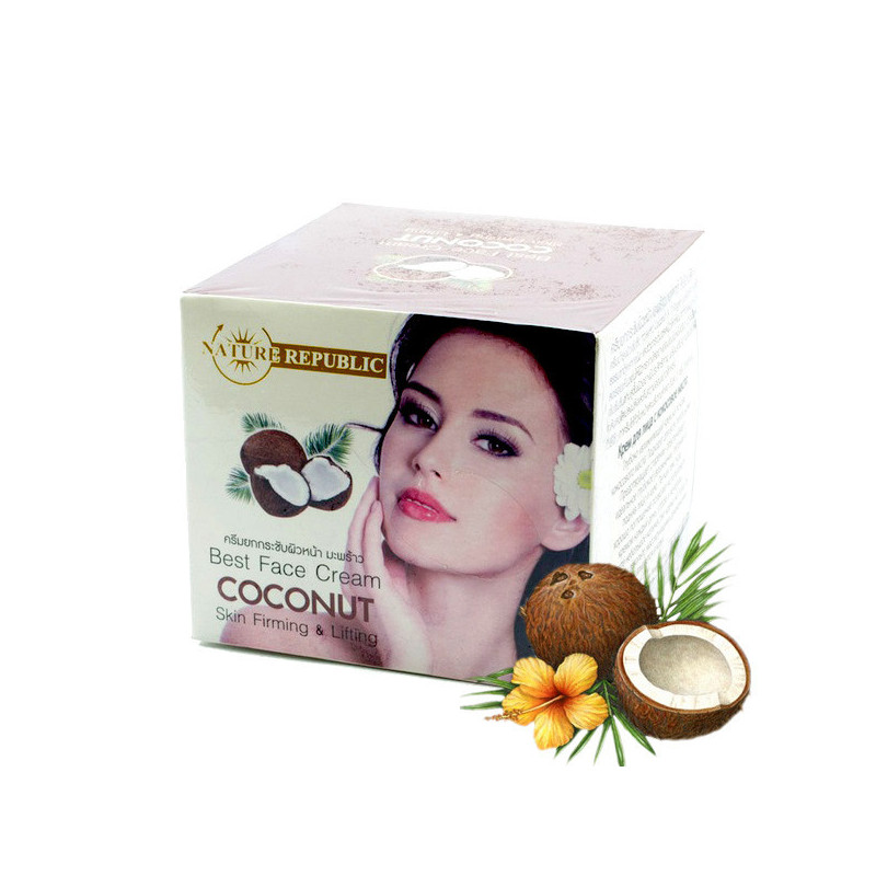 Face cream with coconut oil, 60 g