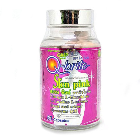Q-Brite Sren Pink, Slimming and Rejuvenation of the Body, 60 pcs.