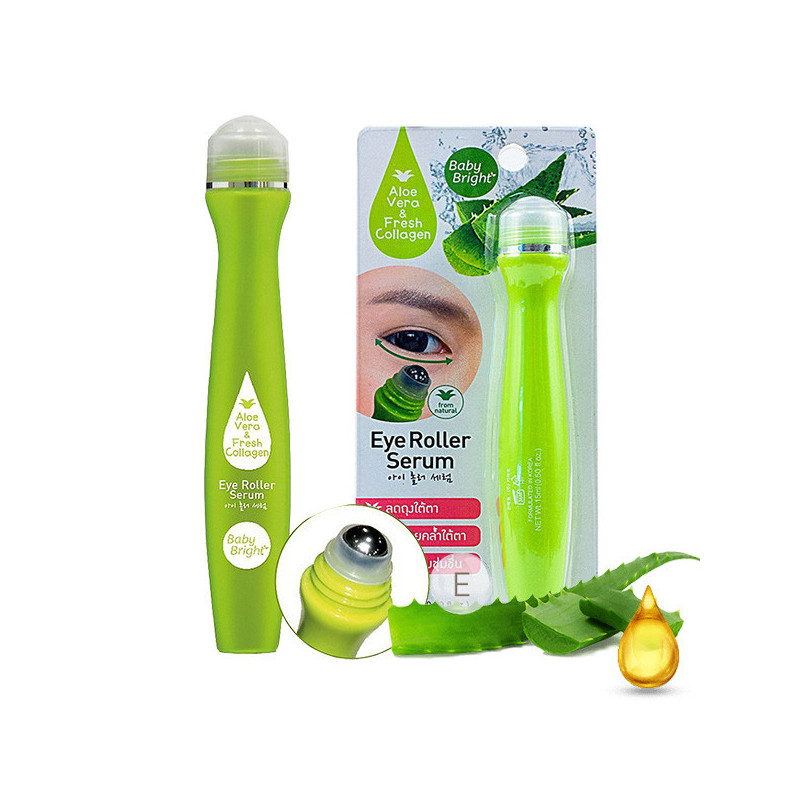 Baby Bright Aloe Vera & Fresh Collagen Eye Roller Serum 15 g