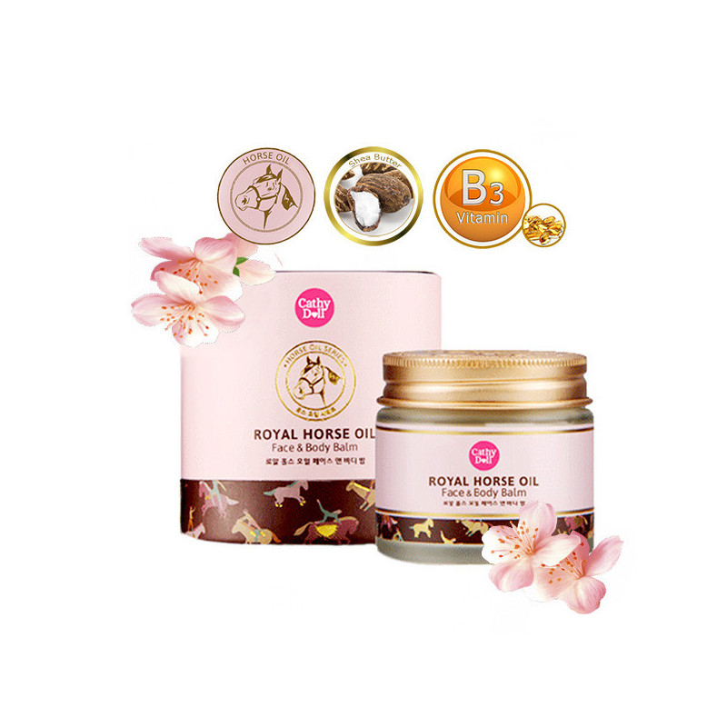 Cathy Doll Royal Horse Oil Face & Body Balm 70 g