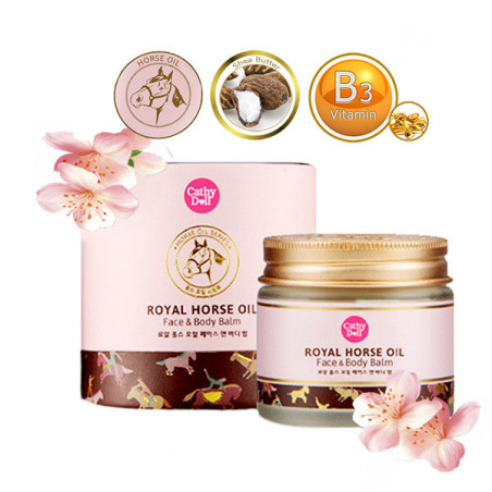 Cathy Doll Royal Horse Oil Face & Body Balm 70 g