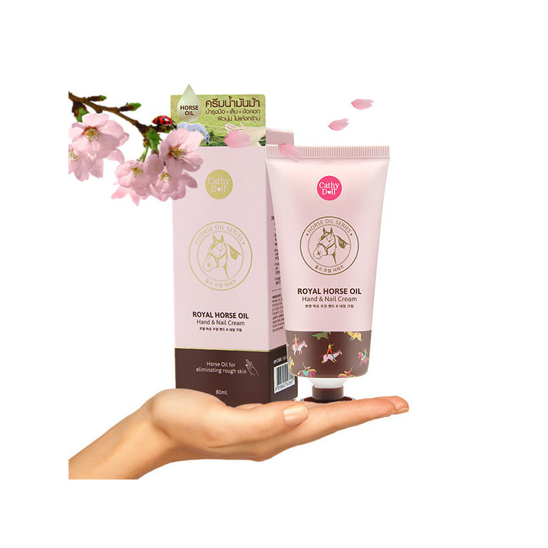 Cathy Doll Royal Horse Oil Hand & Nail Cream 80 ml