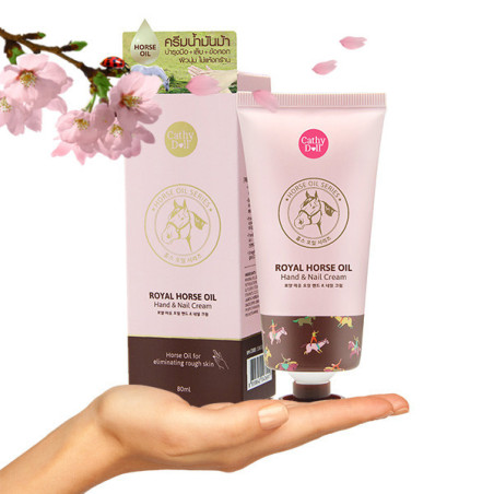Cathy Doll Royal Horse Oil Hand & Nail Cream 80 ml