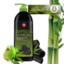 Cathy Doll Bamboo Charcoal Anti Acne + Oil Control Body Bath Gel 500 ml