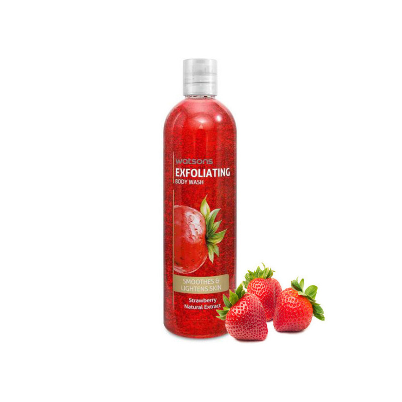 Watsons Exfoliating Body Wash, 410 g