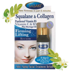 Sasaki Firming Lifting Serum with Squalane & Collagen, 15 ml