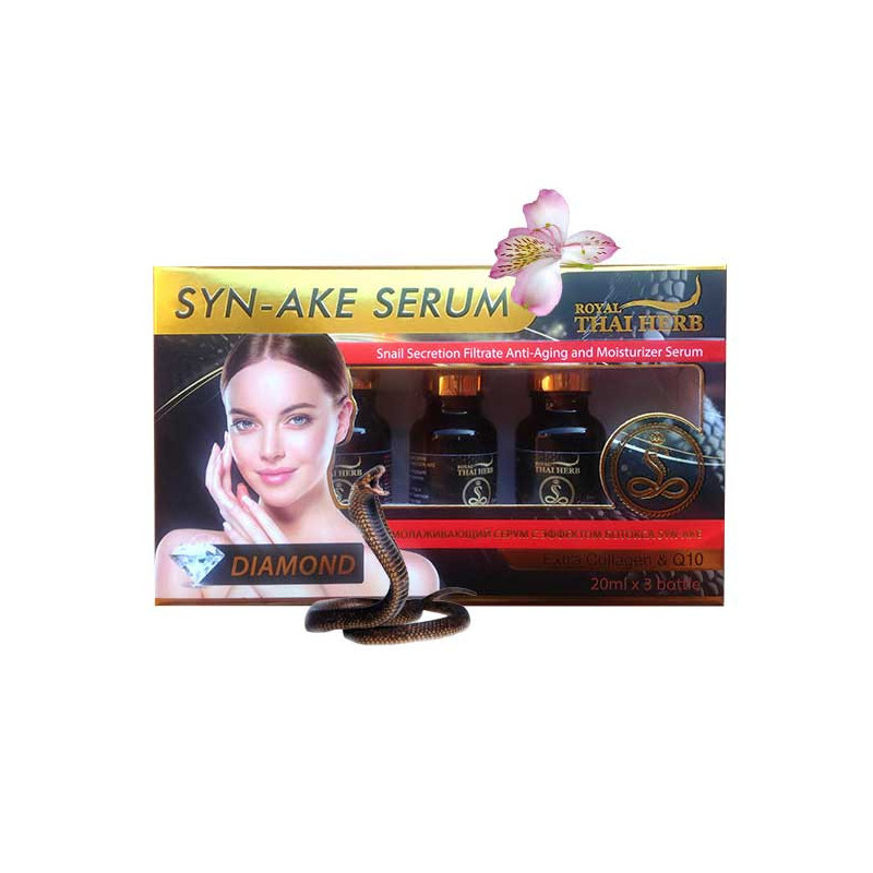 Royal Thai Herb Cobra Syn-Ake Serum, 20 ml x 3 pcs