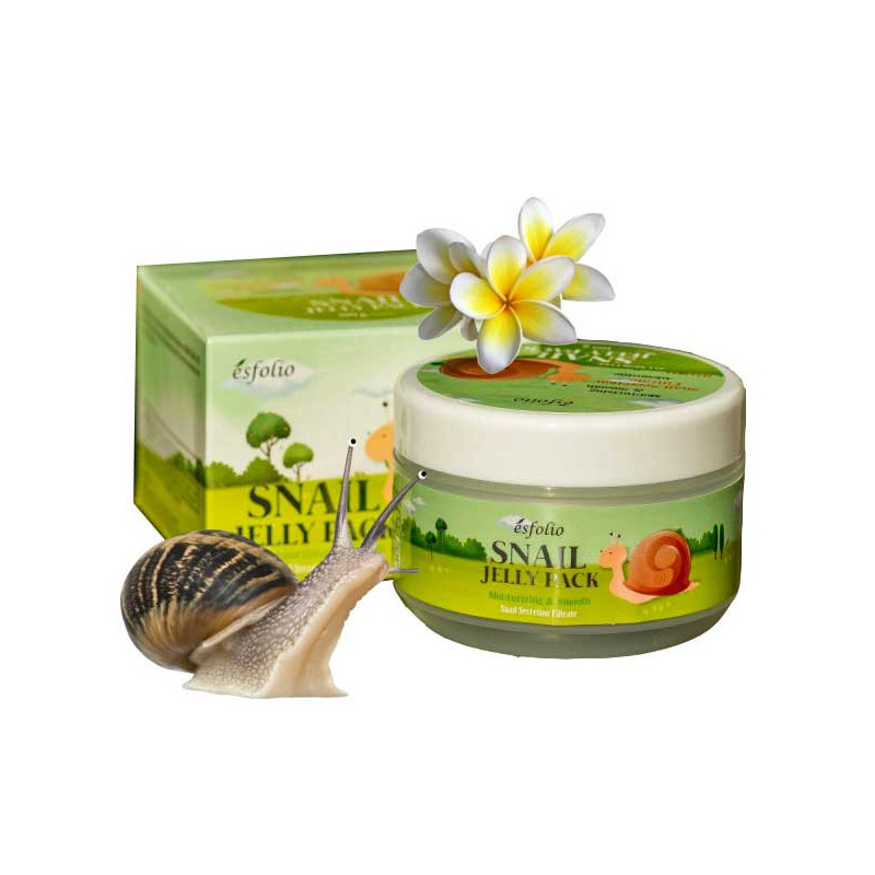 Esfolio Snail Jelly Pack, Moisturizing Night Mask 100 ml