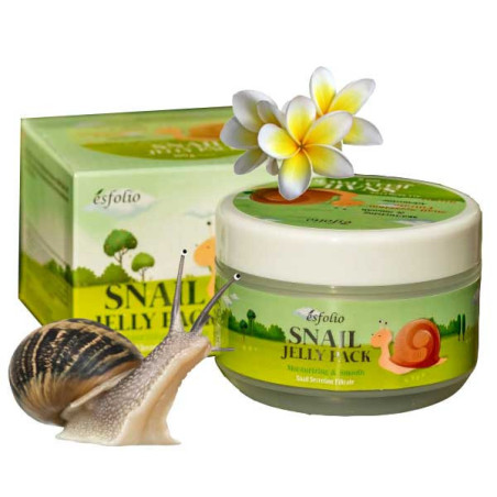 Esfolio Snail Jelly Pack, Moisturizing Night Mask 100 ml
