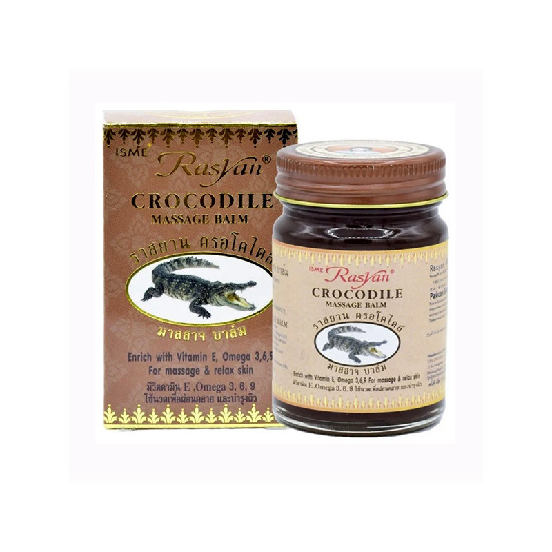 ISME Rasyan Crocodile Massage Balm, 50 g