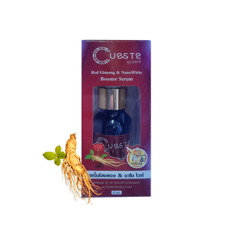 Cueste Red Ginseng & Nano White Booster serum, 15 ml