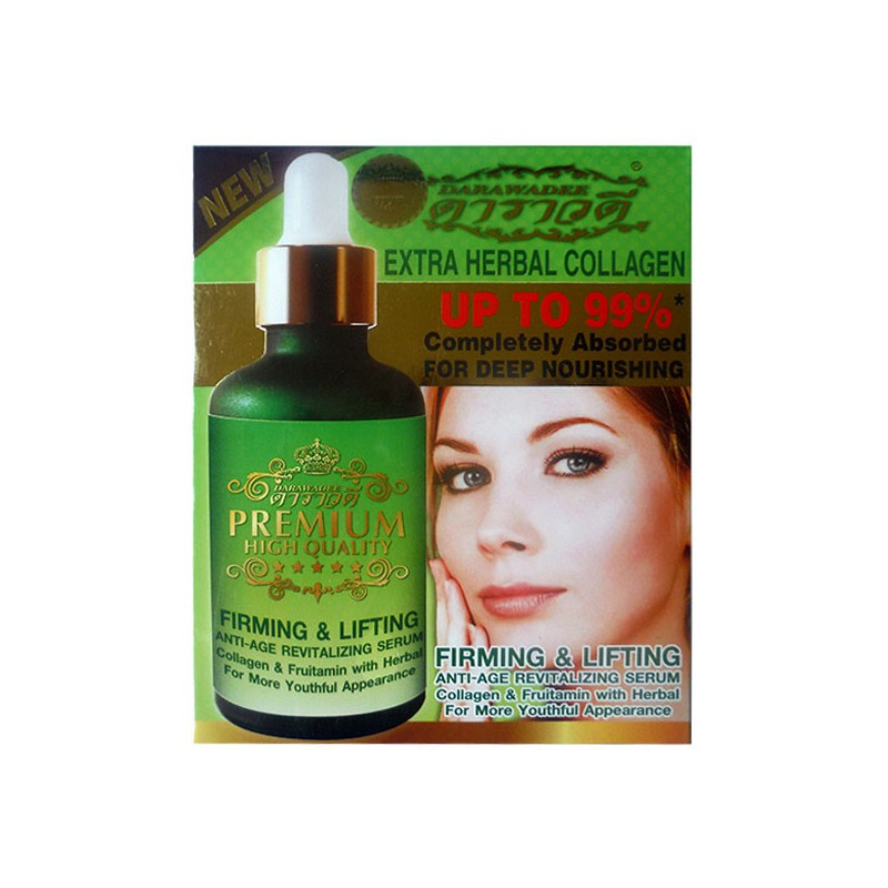 Herbal firming serum for the face with collagen, 50 ml