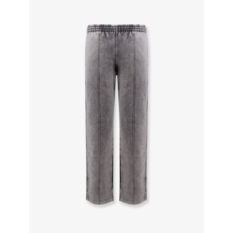 Initial cotton jogging trousers