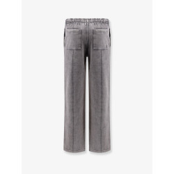 Initial cotton jogging trousers