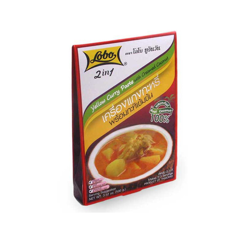 Lobo Yellow Curry Paste, 100 g