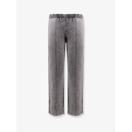 Initial cotton jogging trousers