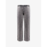 Initial cotton jogging trousers