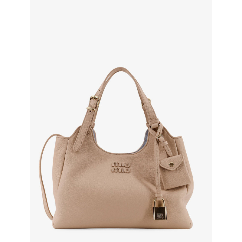 Hammered leather crossbody bag