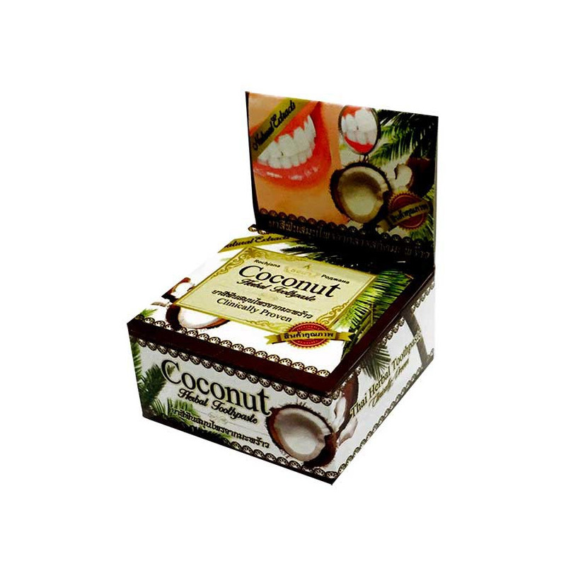 Thai Whitening Toothpaste with coconut, 25 g