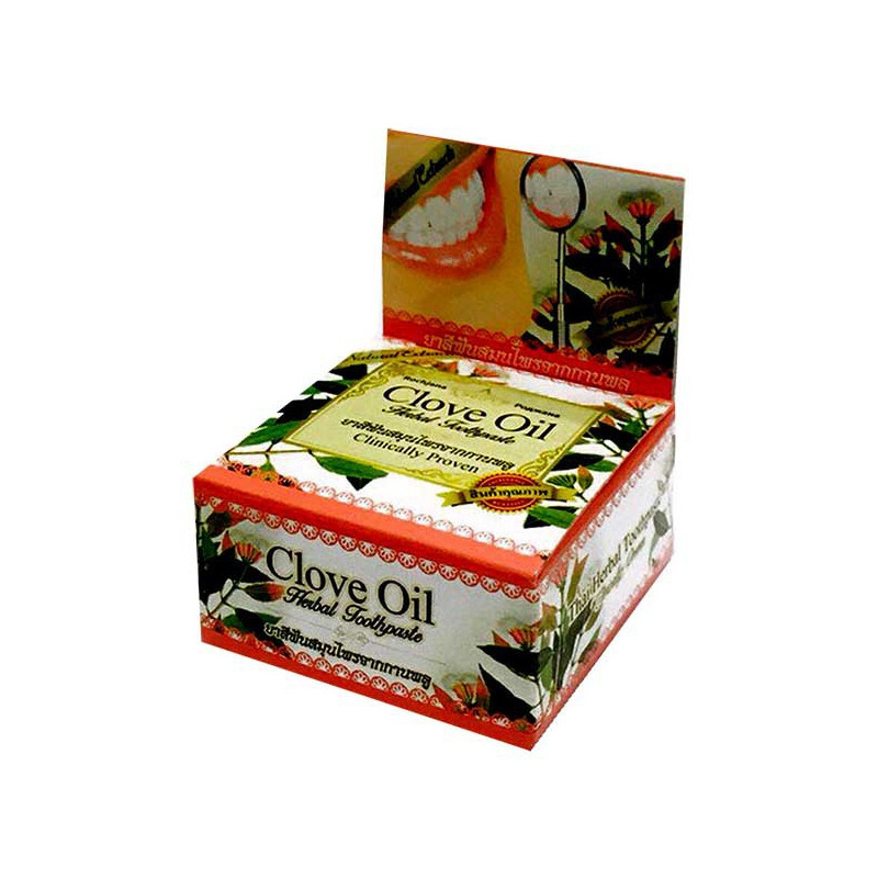 Thai Whitening Toothpaste with Clove Oil, 30 g