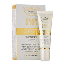 Mistine BB Gold Wonder Cream Caviar Extract Brightening SPF30, 15 g