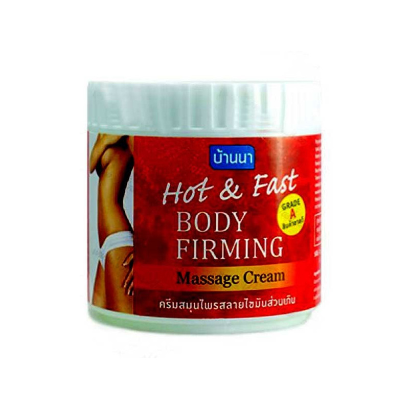 Banna Hot & Fast  Body Firming Massage Cream, 500 ml