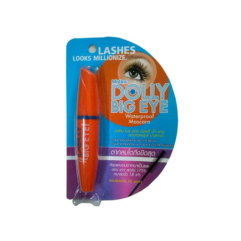 Mistine Pro Long Dolly Big Eye Waterproof Mascara, 6 g