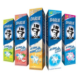 Darlie All Shiny White Fluoride Toothpaste, 160 g