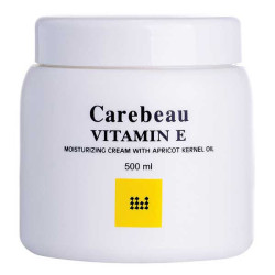 Carebeau Moisturizing body cream with apricot kernel oil and vitamin E, 500 ml