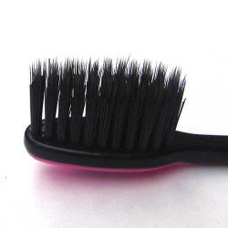 Antibacterial toothbrush from bamboo charcoal