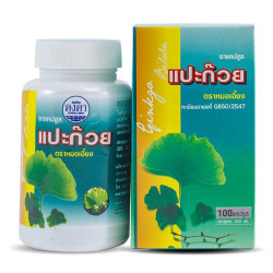 Capsules Ginkgo Biloba, for the cerebral circulation and improve memory, 100 pcs