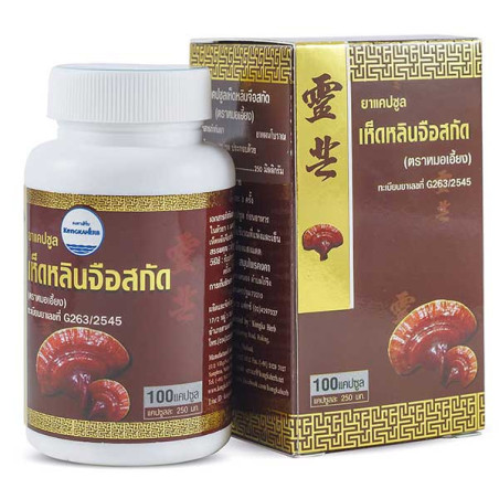 Kongka Herb Капсулы с экстрактом грибов Линчжи, 100 шт