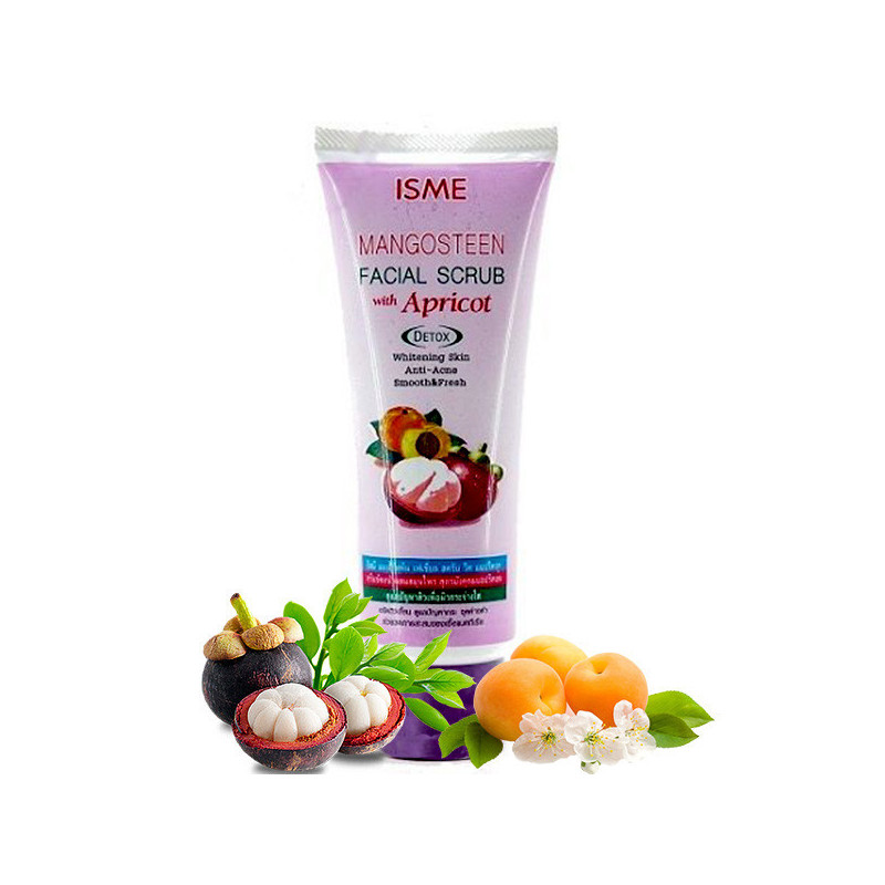 Isme Mangoesteen Facial scrub with apricot, 100 g
