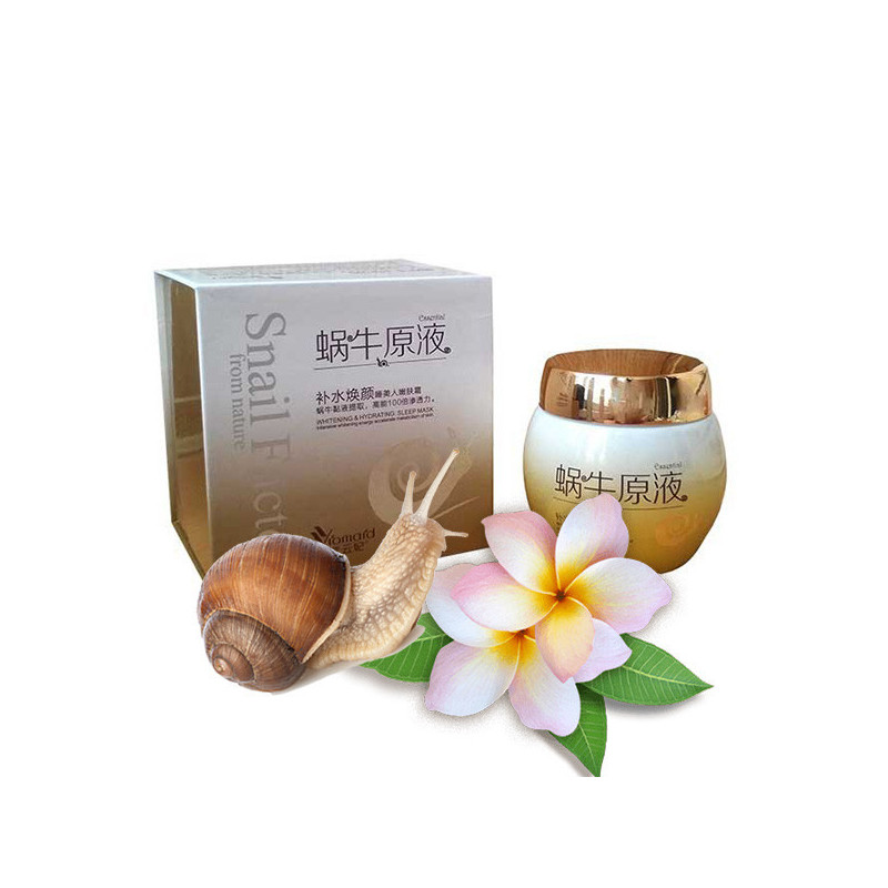 Viomard, Night Regenerating Facial Mask with extract of Snail slime, 120 g