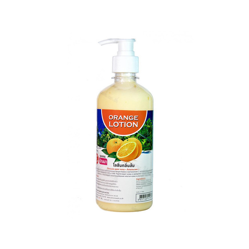 Banna Body Lotion with extracts of fruit, 450ml