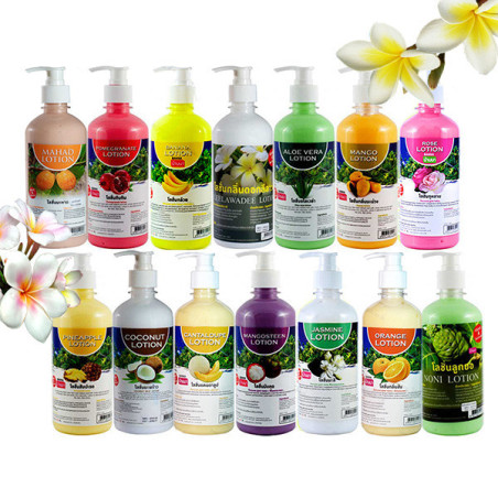 Banna Body Lotion with extracts of fruit, 450ml