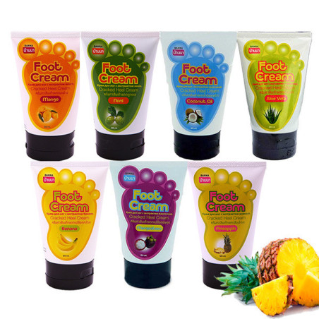 Banna Foot cream with fruit extracts, 120 ml