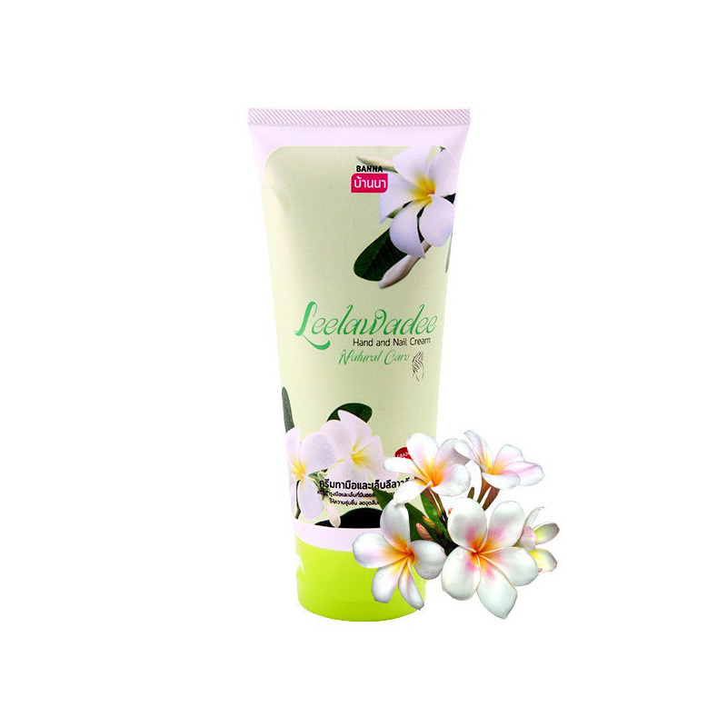 Banna Cream for hands and nails Leelawadee, rose, jasmine, orchid, 200 ml
