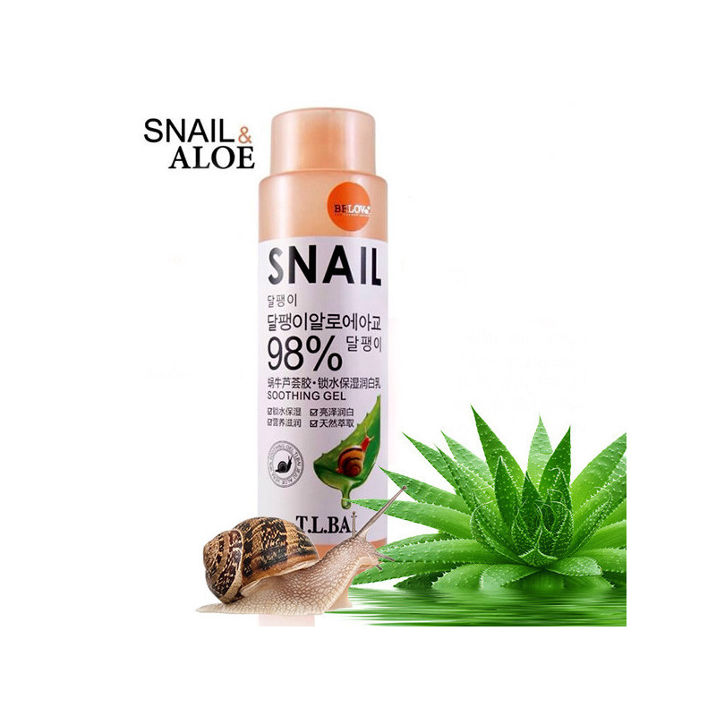 T.L BAI Moisturising emulsion with Aloe and snail face, 200 ml