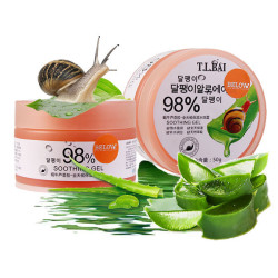 Soothing cream-gel with aloe vera and snail extract, 50 g