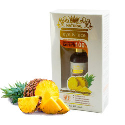 Regenerating Serum for the face with an extract of pineapple, 30 ml