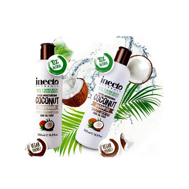 Inecto Pure Coconut Moisture Infusing Shampoo, 500 ml